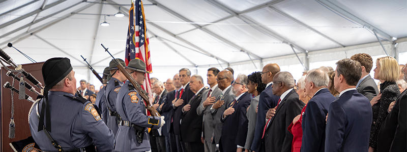 Photo of pledge of allegiance