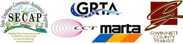 Collage of transportation logos